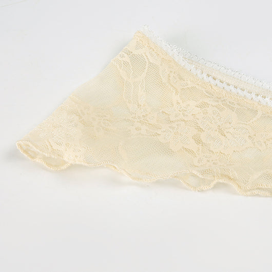 Blusa Elegante con Encaje Volantes Escote V Efecto Adelgazante - Image 21