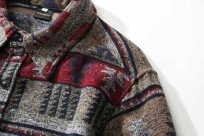 Camisa Retro Étnica de Manga Larga para Otoño e Invierno - Image 12