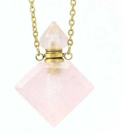 Botella de Perfume de Cristal Diamante - Colgante Aromaterapeuta Portátil - Image 10