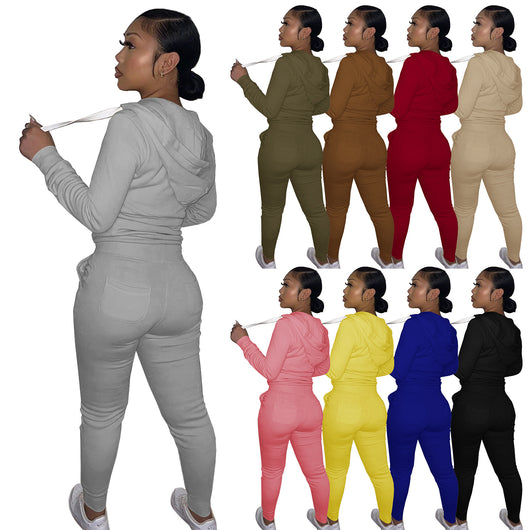 Conjunto de Dos Piezas Ajustado en Algodón para Mujer - Image 11