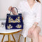 Bolso Bandolera Floral Bordado para Mujer