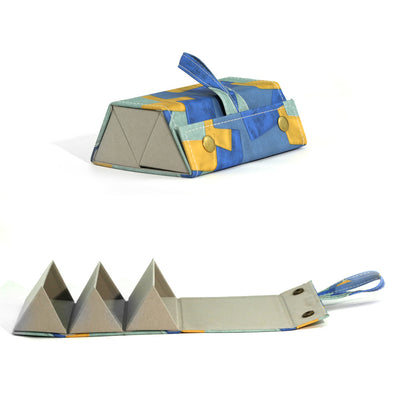 Estuche Multiseccional para Gafas en Cuero - Organizador Plegable - Image 28