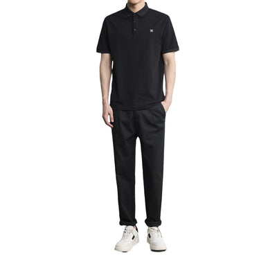 Polo Clásico con Bordado de Letras para Hombre - Image 6