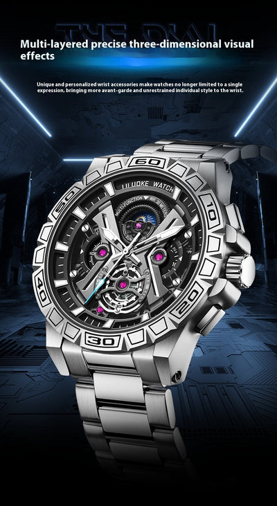 Reloj Inteligente Hueco Luminoso Resistente al Agua - Image 20