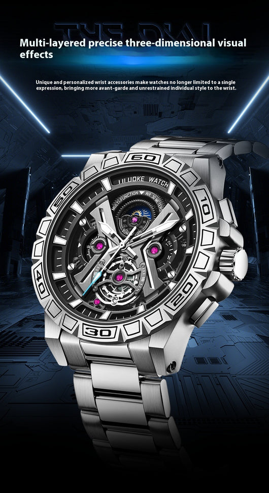 Reloj Inteligente Hueco Luminoso Resistente al Agua - Image 20