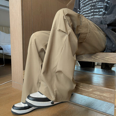 Pantalones Rectos Holgados Estilo Hong Kong - Casual e Informal - Image 6