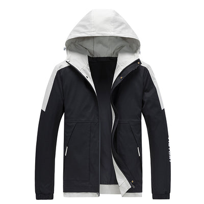 Chaqueta Casual Holgada para Hombre Talla Grande