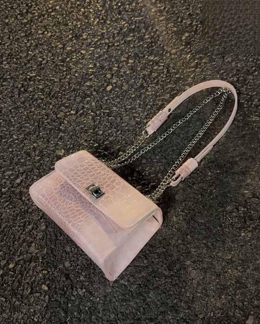 Bolso Crossbody Cuadrado Elegante con Cadena para Diario - Image 8