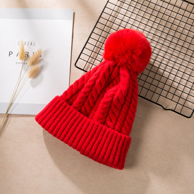 Gorro Invierno Mujer Lana Estilo Coreano Trendy - Image 8