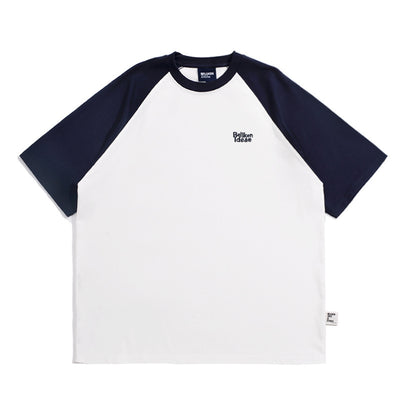 Camiseta Raglan Casual Japonesa para Hombre - Corte Relajado - Image 6