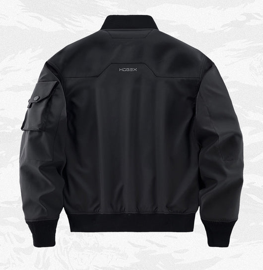 Chaqueta Beisbolera Suelta con Múltiples Bolsillos para Hombre - Image 9