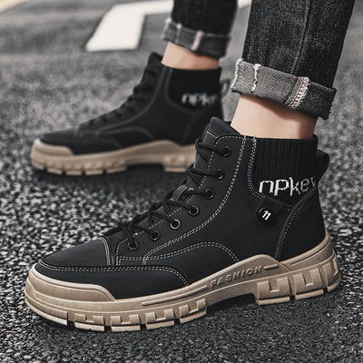 Botas Martin Altas para Hombre - Estilo Urbano y Versátil - Image 3