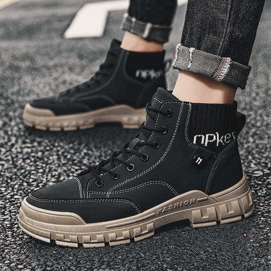 Botas Martin Altas para Hombre - Estilo Urbano y Versátil - Image 3