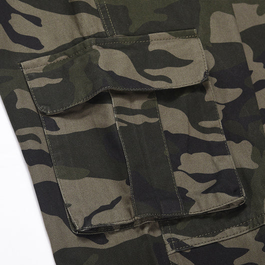 Pantalones Cargo Tácticos Camuflaje Multi-bolsillos para Hombre - Image 4