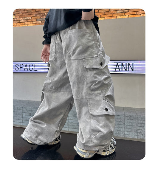 Pantalones Cargo Primavera para Niños - Diseño Moderno y Versátil - Image 8