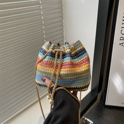 Bolsa de Playa Diamond con Cadena - Bolso Bandolera y Hombro para Mujer - Image 6