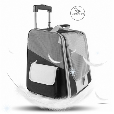 Mochila Transportadora Respirable para Mascotas con Ruedas - Image 8