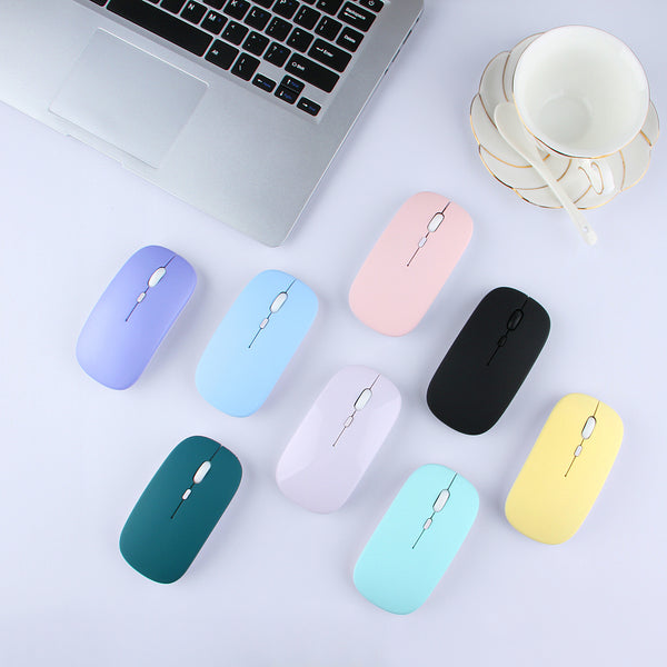 Ratón Inalámbrico Candy con Carga Bluetooth y Base USB