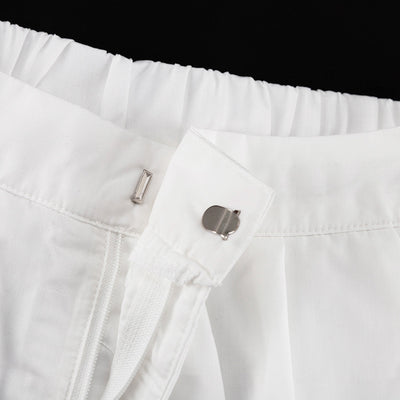 Conjunto Elegante Blusa Blanca Hombro Descubierto con Pantalón Ancho - Image 23
