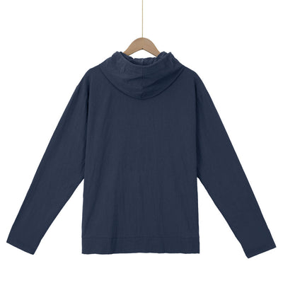Henley con Capucha y Mangas Largas con Bolsillos Grandes - Image 20