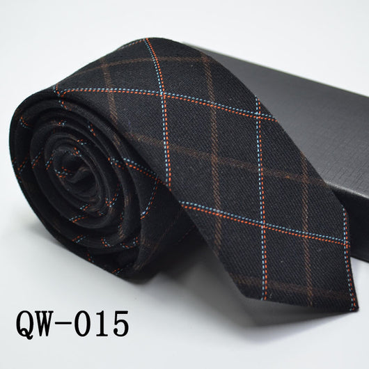 Corbata Angosta de Lana Elegante para Hombre - Image 16