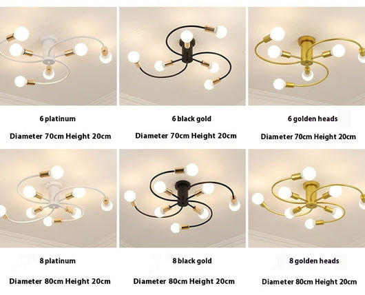 Lámpara de Lujo Minimalista para Sala de Estar - Image 14