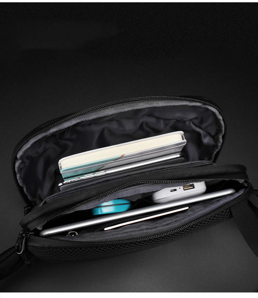 Bolsa de Cintura Funcional Expandible Estilo Coreano para Hombre - Image 18