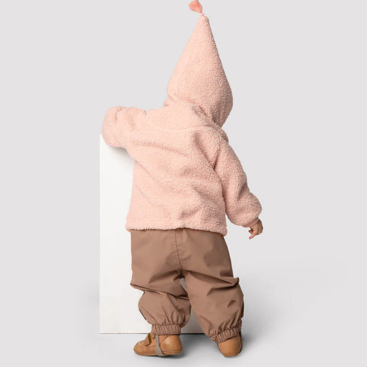 Abrigo Polar Cálido con Gorro Puntiagudo para Otoño e Invierno - Image 2