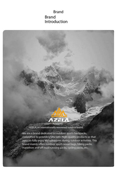 Mochila de Hidratación AZELA Ligera con Malla Transpirable para Trail Running, Senderismo y Ciclismo - Image 64