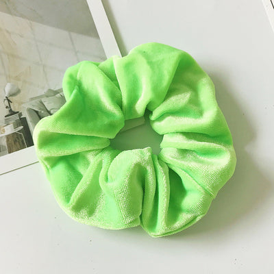 Elástico para Cabello de Terciopelo - Accesorio de Moda para Coleta - Image 14