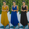 Jumpsuit Deportivo de Color Liso Estilo Europeo y Americano