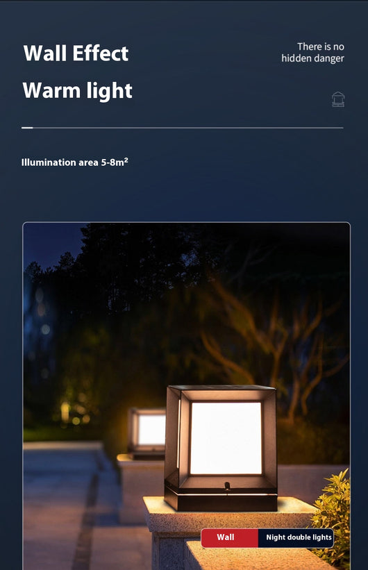 Lámpara de Pared Exterior Impermeable para Jardín - Image 12