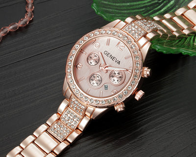 Reloj de Acero con Calendario de Tres Ojos - Image 33