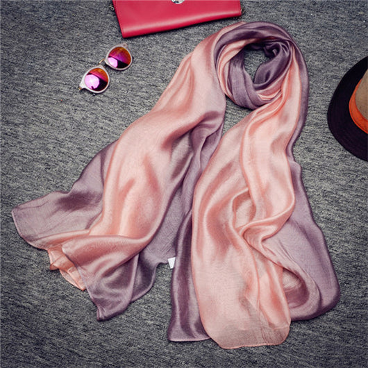 Pashmina Foulard Mujer Seda Algodón Lino - Diseño Versátil Invierno Primavera - Image 6