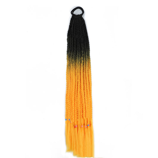 Peluca Trenzas Dreads de Colores - Estilo Europeo Americano