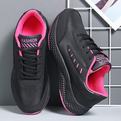 Tenis Casuales para Mujer Punta Redonda Suela Plana Cómodos - Image 4
