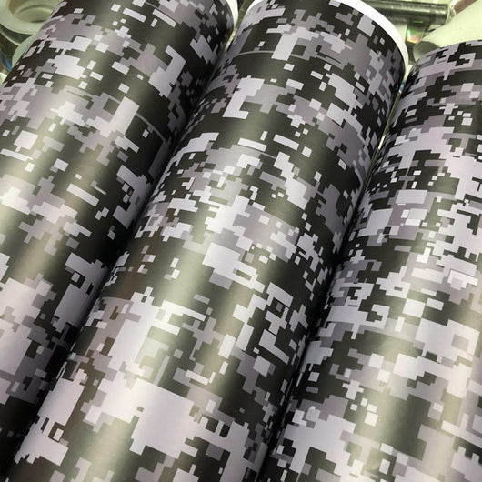 Película Adhesiva Camuflaje para Auto con Diseños de Hojas y Graffiti - Image 4