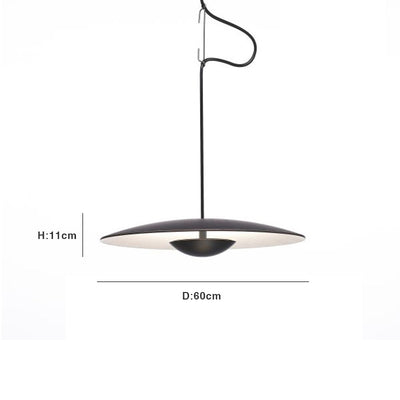 Lámpara Colgante UFO Nórdica Diseño Moderno para Sala de Estar - Image 11