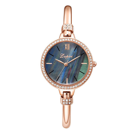 Reloj de Acero Inoxidable para Mujer - Juego de Cuatro Piezas de Tendencia Actual - Image 7