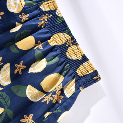 Pantalones Casuales de Algodón Estampado a Cuadros - Corte Holgado y Transpirable - Image 2