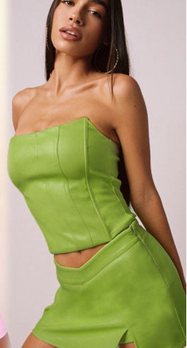 Blusa Escote Frío con Cuello Espina de Pez para Mujer - Image 10