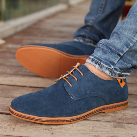Zapatos de Gamuza con Cordones para Hombre - Image 2