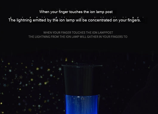 Lámpara Esférica LED Azul con Control por Voz y Efecto Relámpago - Image 11