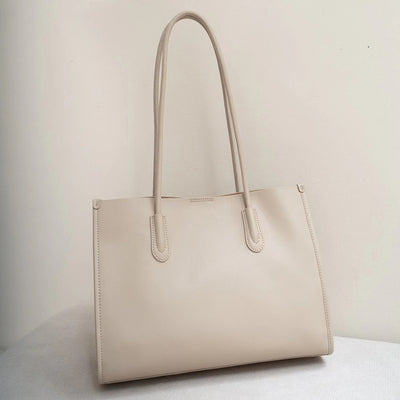 Bolso Tote de Cuero Genuino para Mujer - Bolsa Commuter de Gran Capacidad - Image 6