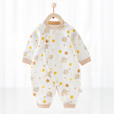 Pijama Térmico de Algodón y Seda para Bebé Recién Nacido - Image 15