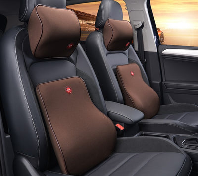 Almohada Lumbar y Reposacabezas para Auto con Espuma Viscoelástica - Image 7