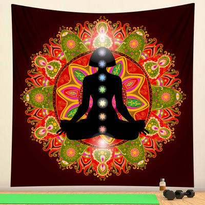 Tapiz Nórdico de Impresión Digital para Pared - Decoración Yoga y Meditación - Image 10