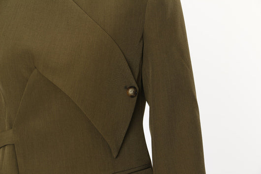 Blazer Ajustado de Corte Irregular para Hombre - Colección Industrial - Image 17