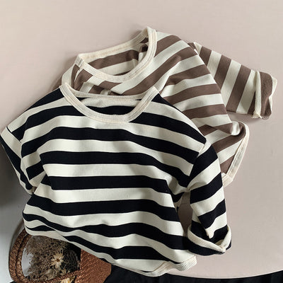 Blusa Casual Infantil con Rayas Modernas - Image 13