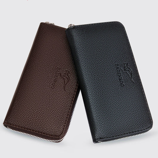 Bolsa de Cuero para Hombre Crossbody Vertical - Image 5